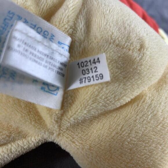 Disney Baby 13Winnie the Pooh Bear Washable Lovey Stuffed Toy Crinkle Ears​ - Picture 4 of 7